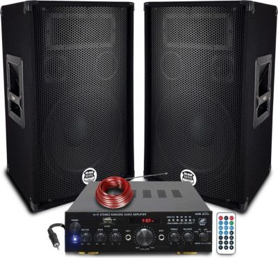 Pack sono BM SONIC Pack Sono DJ 800W Enceintes Bass Reflex