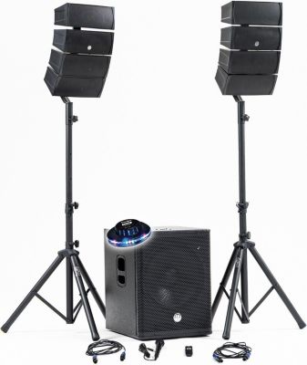 Pack sono BM SONIC Pack Sono DJ 1200W complet BM SONIC BMS-