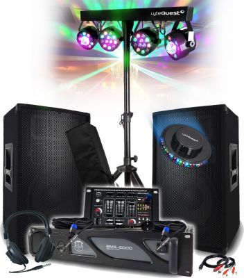 Pack sono BM SONIC Pack Sono complet 3200W BM SONIC Ampli 2