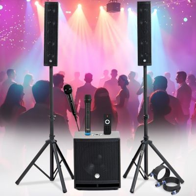 Pack sono BM SONIC Pack SONO DJ BM SONIC, 1200W Enceintes s