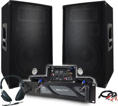 Pack sono BM SONIC Ampli 2000W +BMS21USB + Acces