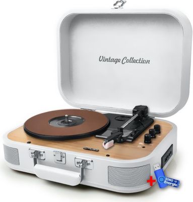 Platine vinyle MUSE Platine vinyle stéréo Muse MT201-WW, - E