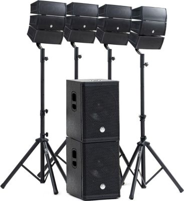 Pack sono BM SONIC Pack Sono DJ BMS-12-ARRAY-BT, 2000W
