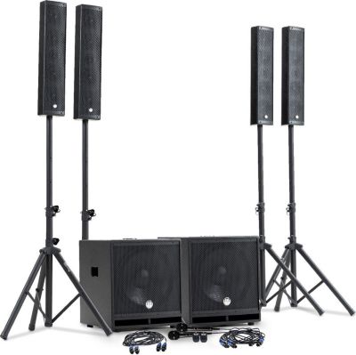 Pack sono BM SONIC Pack Sono DJ BMS-15-SLIM-BT 2400W Micros
