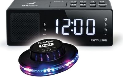 Radio réveil BM SONIC BLUETOOTH  M-172-BT - Afficheur blanc ex
