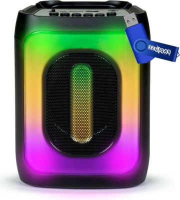 Enceinte sono PARTY LIGHT&SOUND Enceinte sur Batterie rechargeable PARTY