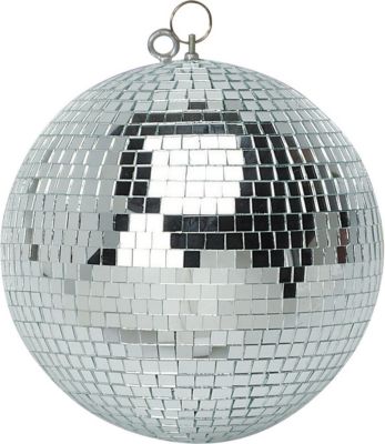 Jeu de lumières FX-LAB Boule à Facettes Argentée 40cm FXLab ave