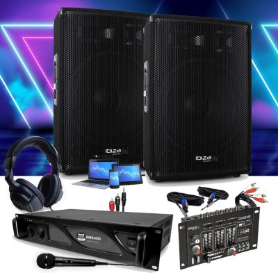 Pack sono BM SONIC Pack Sonorisation IBIZA SOUND DISCO12B 2