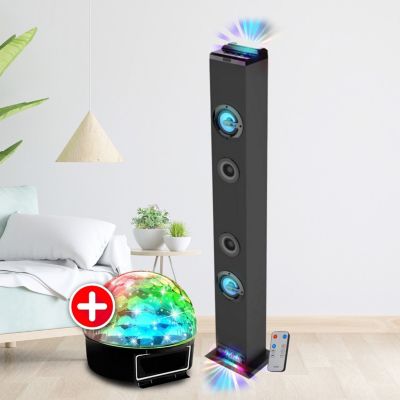 Enceinte Bluetooth INOVALLEY Tour de son INOVALLEY HP58BTH, Lumière L