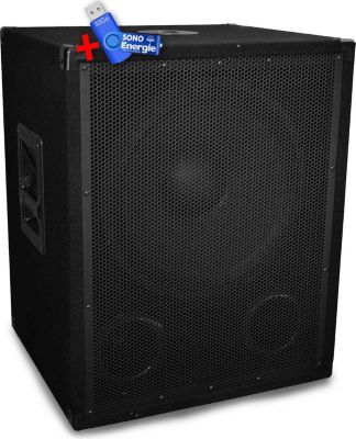 Caisson de basse BM SONIC SUB3015 PRO Passif 15" / 38cm - 600W