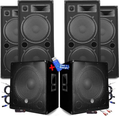 Pack sono NONAME Pack Sonorisation BM SONIC MEGA BASSES C