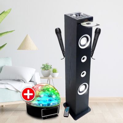 Enceinte Bluetooth INOVALLEY Tour de son CD et Karaoké Inovalley HP49