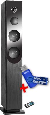 Enceinte Bluetooth INOVALLEY TOUR DE SON HP33-CD-MATCH+ Clé USB 32G
