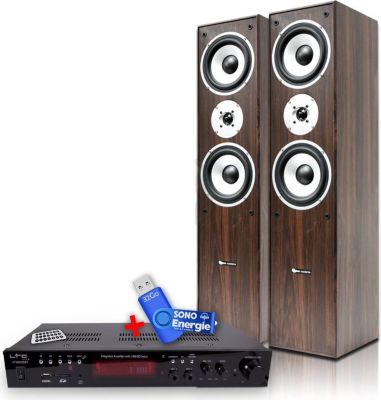 Pack enceinte Home Cinéma EVIDENCE ACOUSTICS Pack Hifi / Home-Cinéma WH amplificateur