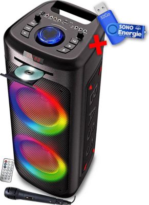 Enceinte nomade INOVALLEY MS06CD-XXL Bluetooth 5.0 / USB - 1000W
