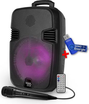 Enceinte sono KOOL.STAR STARLED08+ Clé USB 32G