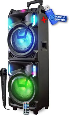 Enceinte nomade INOVALLEY nomade MS01XXL CLE USB