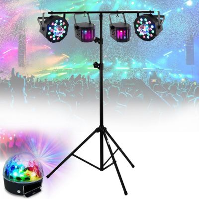 Jeu de lumières PARTY LIGHT&SOUND SL002-LIGHT 5 Jeux LUMIERES LED,Portique