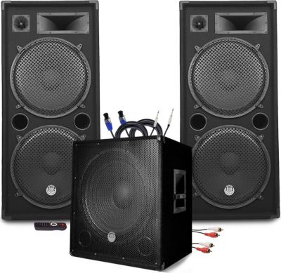 Pack sono KOOL.STAR LSC215-BMS18 3200W SUB Enceintes 215