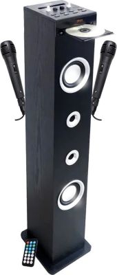 Enceinte Bluetooth INOVALLEY HP49CD-N - 100W - USB BT FM, 2 Micros