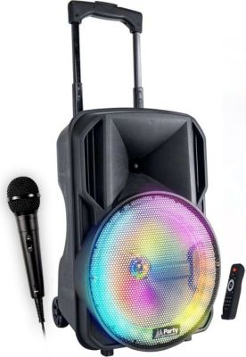 Enceinte sono PARTY LIGHT&SOUND PARTY-10RGB, USB, BLUETOOTH, FM, MICRO