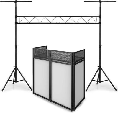 Jeu de lumières IBIZA BRIDGE603-DS30, portique 3M, Support DJ