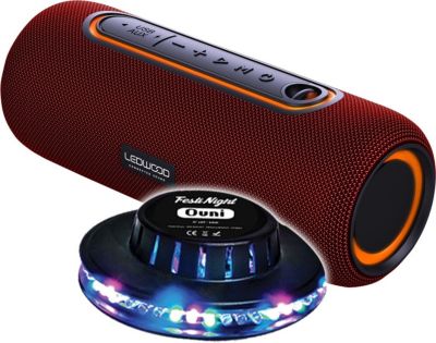Enceinte nomade LEDWOOD Enceinte Nomade LEDWOOD XTREM140 LD-XT14