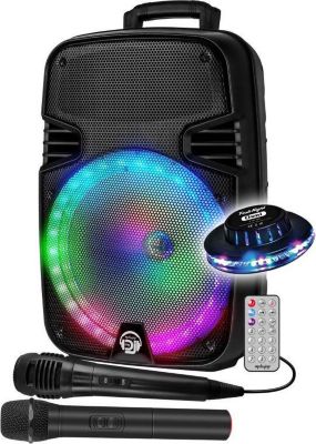 Enceinte sono MYDEEJAY MDJ15-RING-OVNI 700W Karaoké Bluetooth