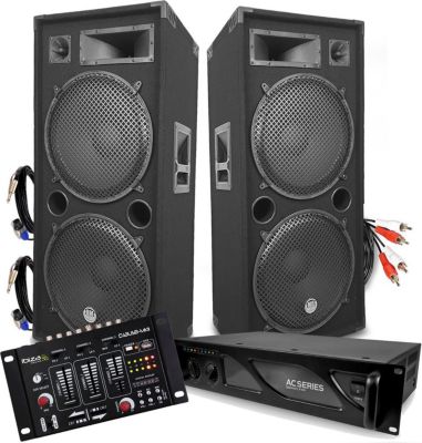 Pack sono NONAME Pack DJ sonorisation BM SONIC PA Enceint