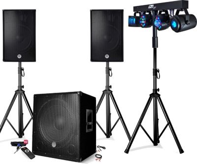 Pack sono BM SONIC Pack sono 2200W - Enceintes/Caisson/Pied