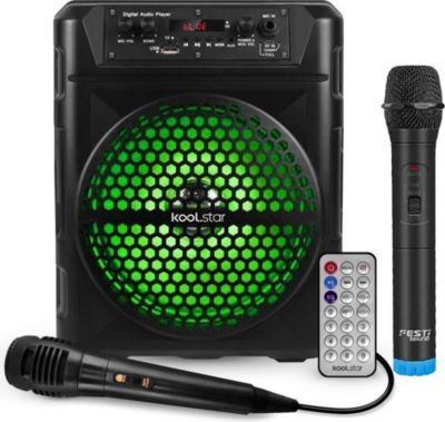 Ibiza Enceinte DJ amplifiée 8 20cm 200W USB/SD/BT+ Pied : :  Instruments de musique et Sono