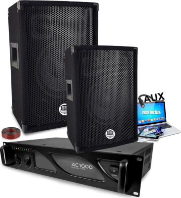 Pack sono NONAME Pack Sono 1600W Haut-parleur BM SONIC BM