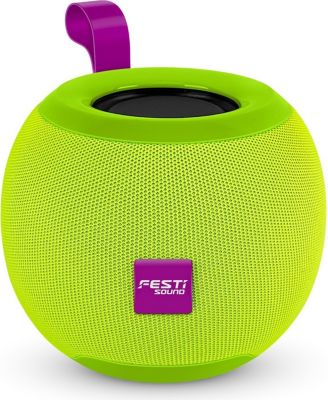 Enceinte nomade NONAME Festi One verte BT 5.0 SD USB FM