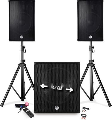 Pack sono BM SONIC Pack sonorisation - BM SONIC BMS-1815 -