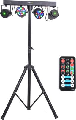 Jeu de lumières IBIZA 4 Jeux De Lumière + Portique DJLIGHT65 Jeu de lumières IBIZA 4 Jeux De Lumière + Portique DJLIGHT65