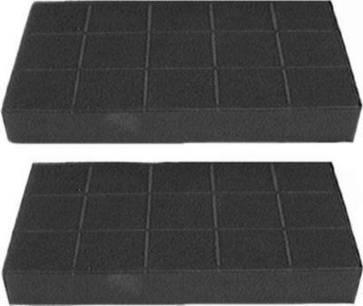 Filtre à charbon BRANDT JEU DE 2 FILTRES CHARBON 237x134  BRANDT