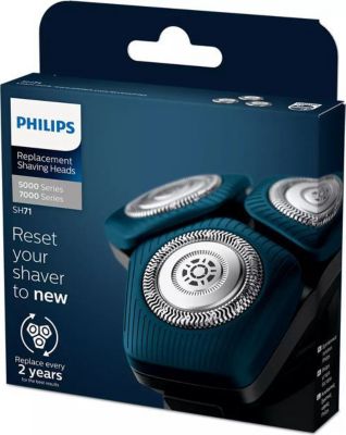 Couteau PHILIPS-SAECO 3 TETES SH71/50 GentleTrack RASOIR PHILI