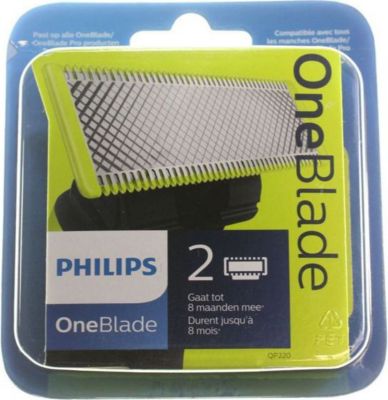 Couteau PHILIPS-SAECO 2 LAMES QP220/55 RASOIR PHILIPS OneBlade Couteau PHILIPS-SAECO 2 LAMES QP220/55 RASOIR PHILIPS OneBlade