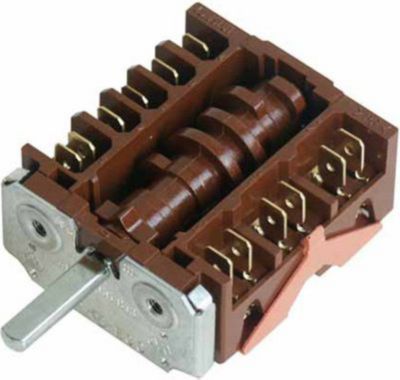 Commutateur ARISTON COMMUTATEUR DE PLAQUE 6+0 POSITIONS INDE Commutateur ARISTON COMMUTATEUR DE PLAQUE 6+0 POSITIONS INDE