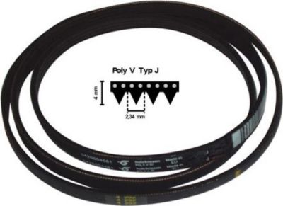 Courroie ELECTROLUX COURROIE 1930 J4  50097734003 Courroie ELECTROLUX COURROIE 1930 J4  50097734003