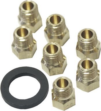 Injecteur WHIRLPOOL JEU INJECTEURS GAZ BUTANE/PROPANE CUISIN Injecteur WHIRLPOOL JEU INJECTEURS GAZ BUTANE/PROPANE CUISIN