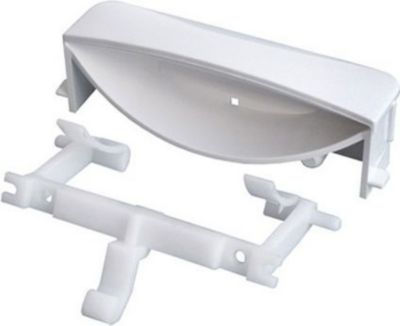 Poignée de porte BRANDT POIGNEE DE PORTE BLANCHE LAVE VAISSELLE