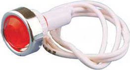 Lampe UNIVERSEL VOYANT ORANGE Diam. 12 m/m  Cablé + ECRO