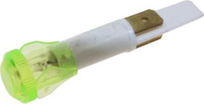 Lampe UNIVERSEL VOYANT VERT A CLIPS Diam. 8/10 m/m