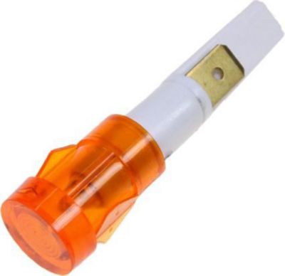Lampe UNIVERSEL VOYANT ORANGE CLIPS Diam. 8/10 m/m