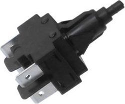 Interrupteur UNIVERSEL INTERRUPTEUR POUSSOIR 24m/m 16A 4 Cosses