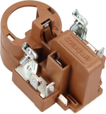 Relais UNIVERSEL RELAIS DEMARRAGE COMPRESSEUR EMBRACO ASP