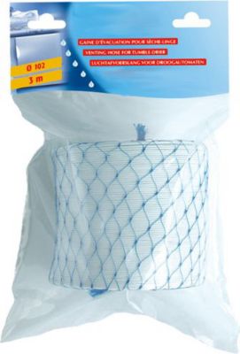 Gaine évacuation UNIVERSEL GAINE EVACUATION SECHE-LINGE PVC  Diam. Gaine évacuation UNIVERSEL GAINE EVACUATION SECHE-LINGE PVC  Diam.