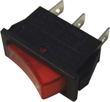 Interrupteur UNIVERSEL INTERRUPTEUR LUMINEUX 16A  3 COSSES BLAN