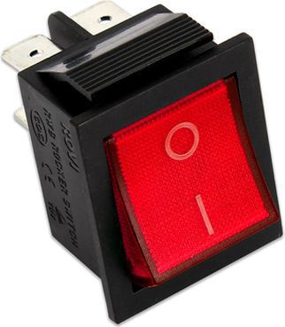 Interrupteur UNIVERSEL INTERRUPTEUR LUMINEUX 16A 4 Cosses